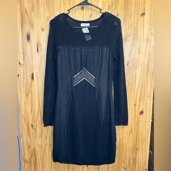 Calvin Klein Black Mini Dress - Picture 1 of 5